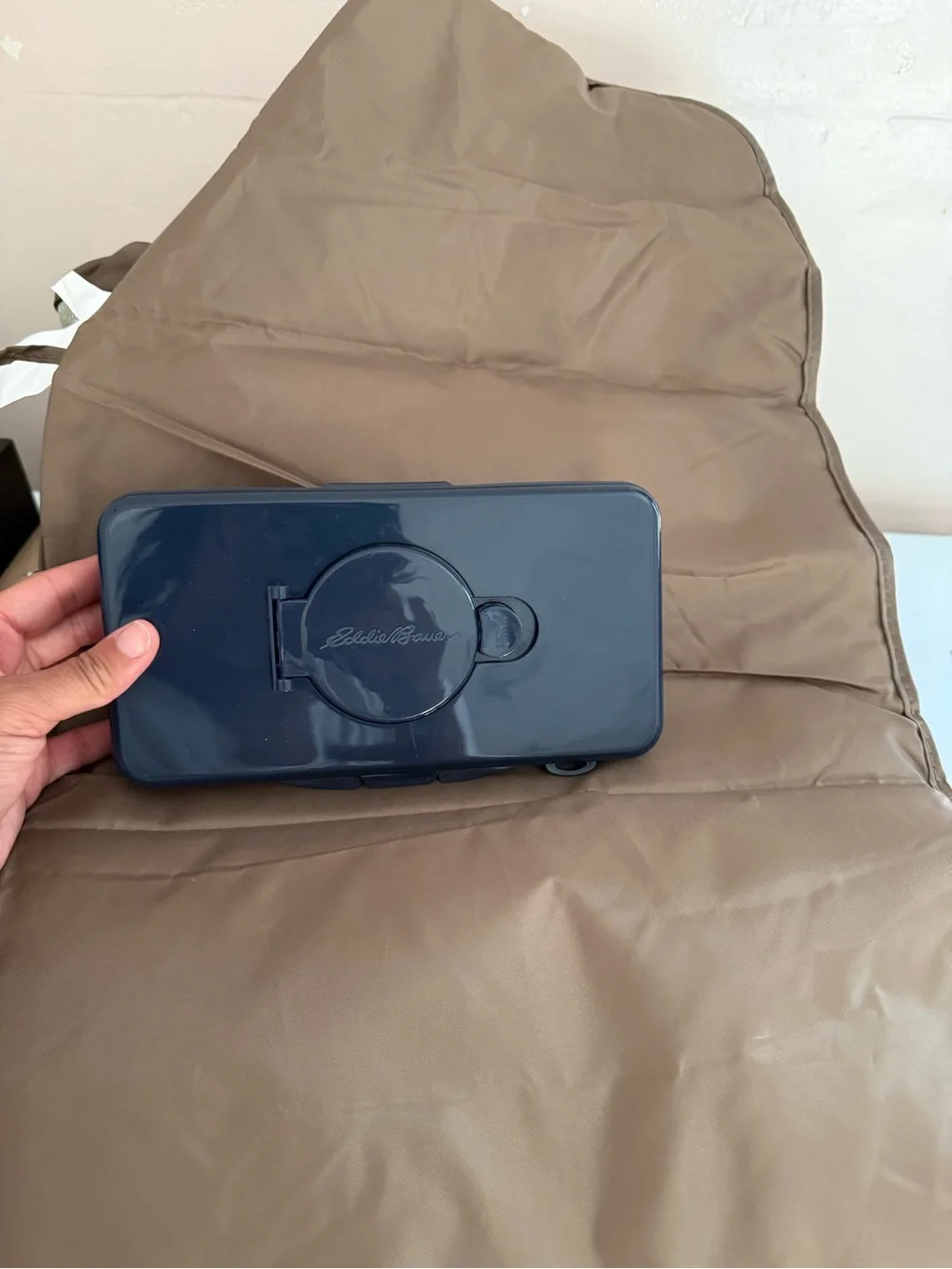 Eddie Bauer Canvas Diaper Bag/ Backpack